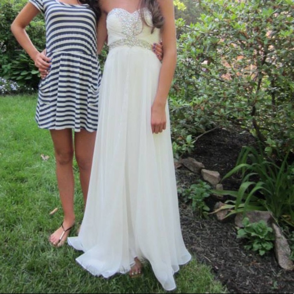 White Prom Dress